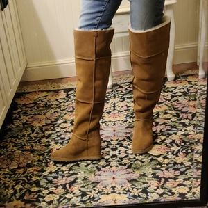 UGG over the knee wedge